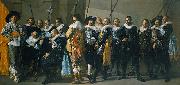 Frans Hals De Magere Compagnie oil painting artist